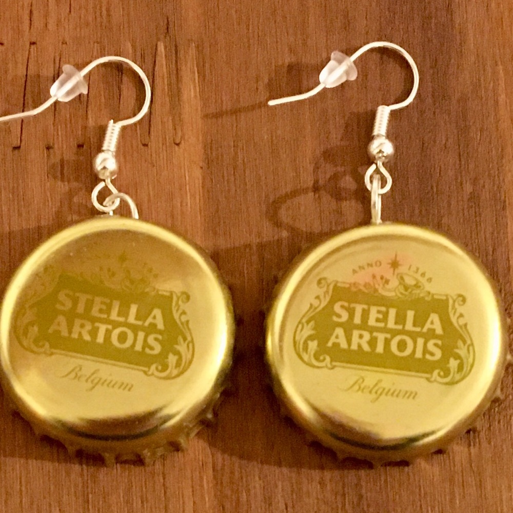 🍺Beer Cap Earrings 🍺